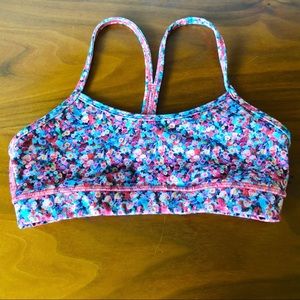 Lululemon Floral Flow Y Bra